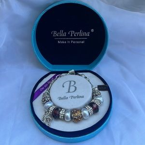 Brand new Bella Perlina charm bracelet